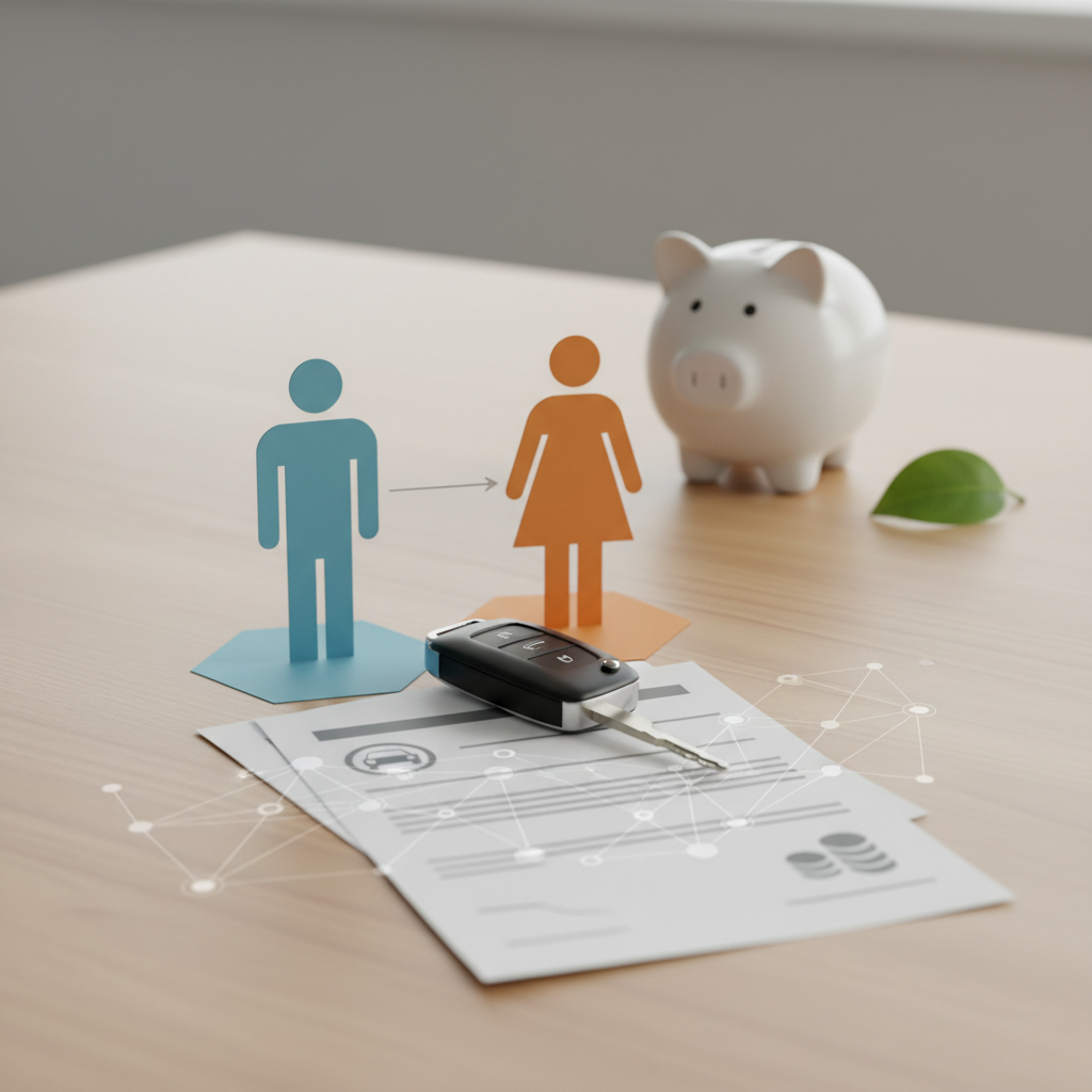 Automobilio perrašymas žmonai: procedūra ir mokesčiai