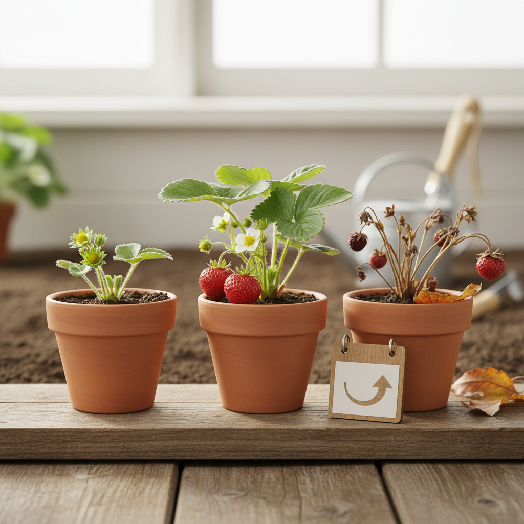 Kada sodinti braškes? Patarimai gausiam uogų derliui