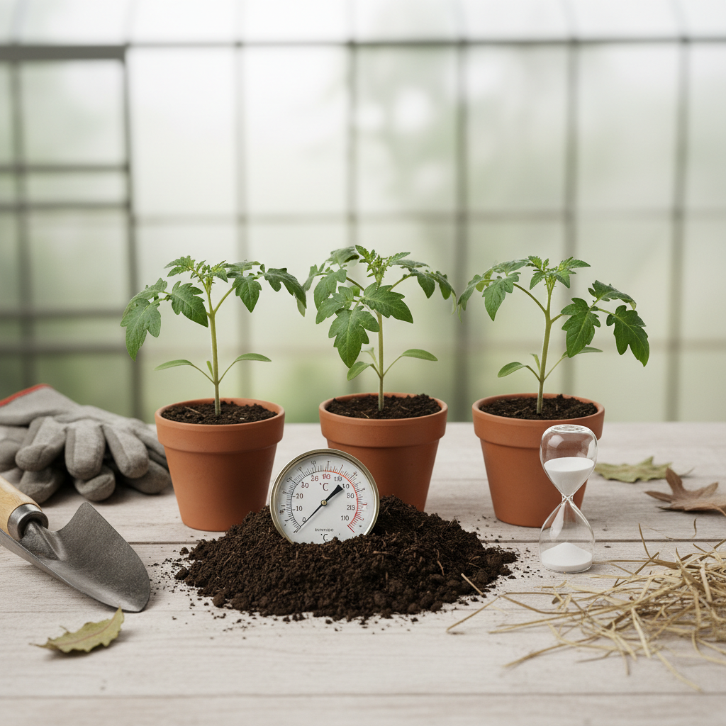 Kada sodinti pomidorus į šiltnamį: geriausios 2024 m. datos