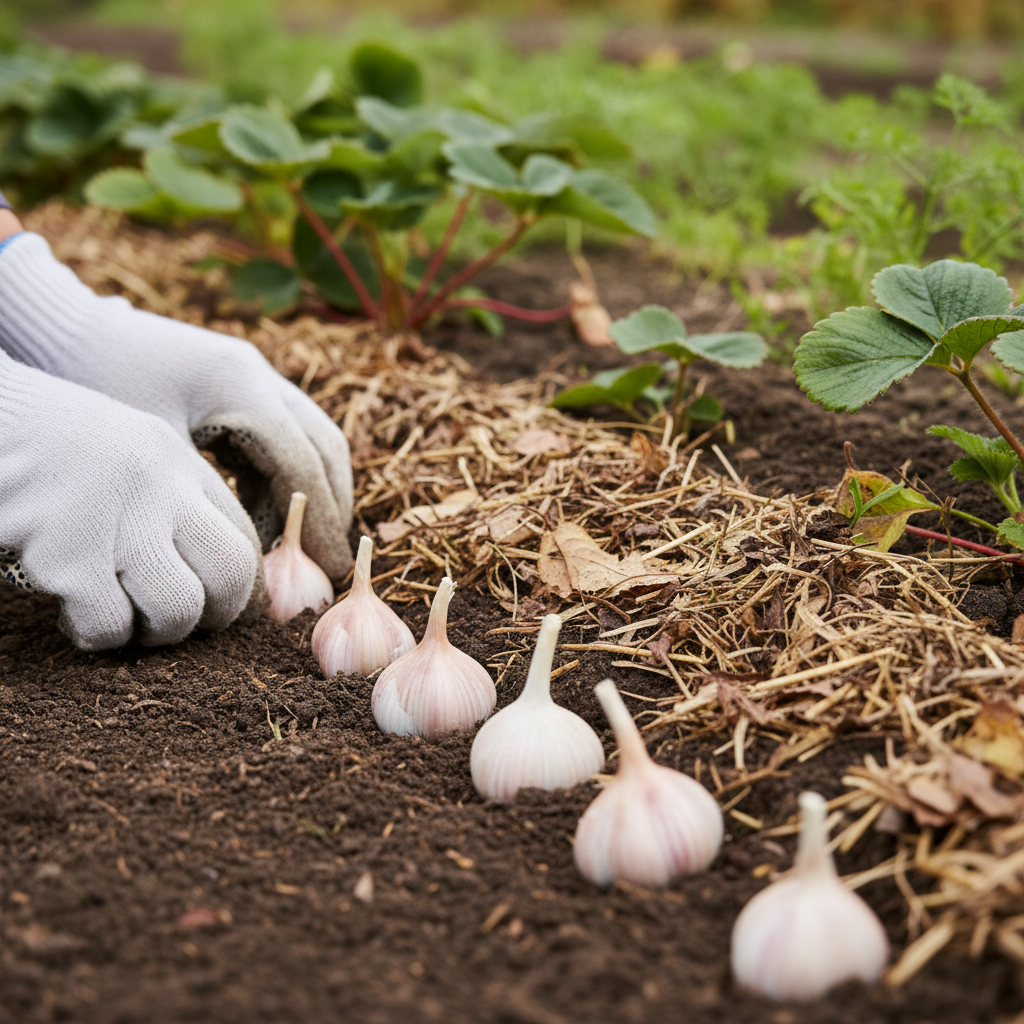 Kada sodinti žieminius česnakus: geriausias laikas derliui