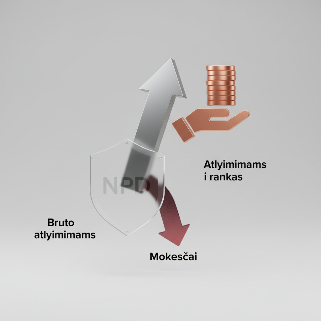 NPD pokyčiai: kaip keisis jūsų atlyginimas šiemet?