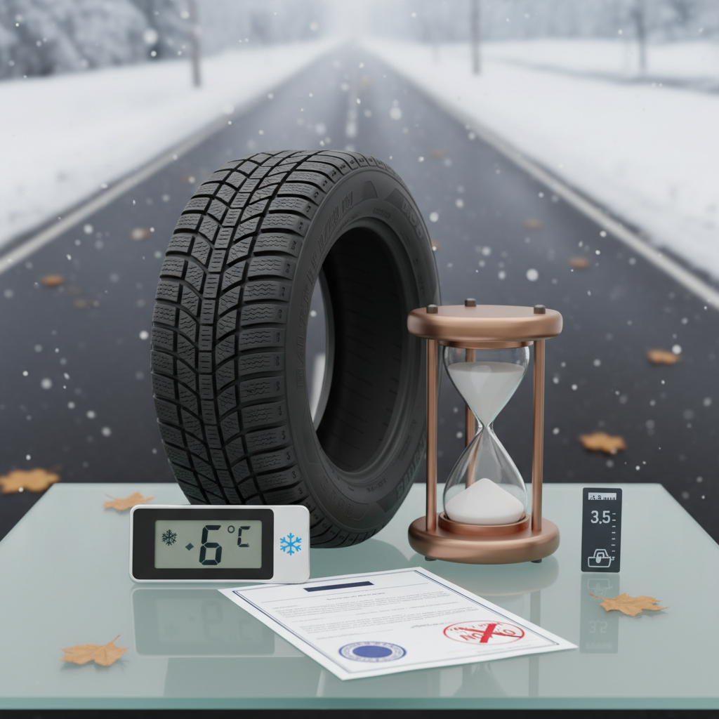 Žieminės padangos: kada keisti ir kaip išvengti baudų?